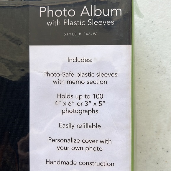 Black fabric photo album - Picture 4 of 5